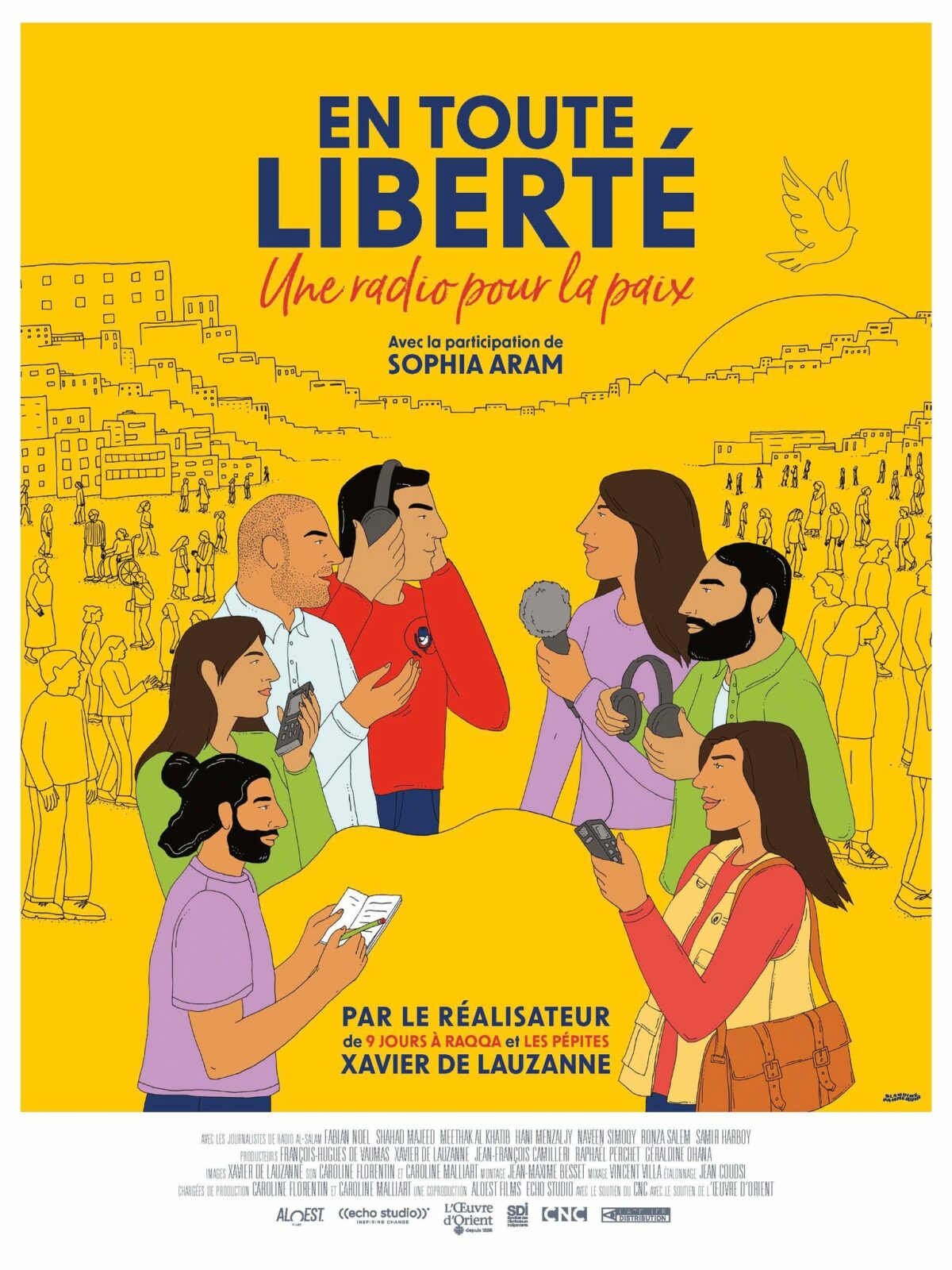Projection : En toute liberté, une radio pour la paix